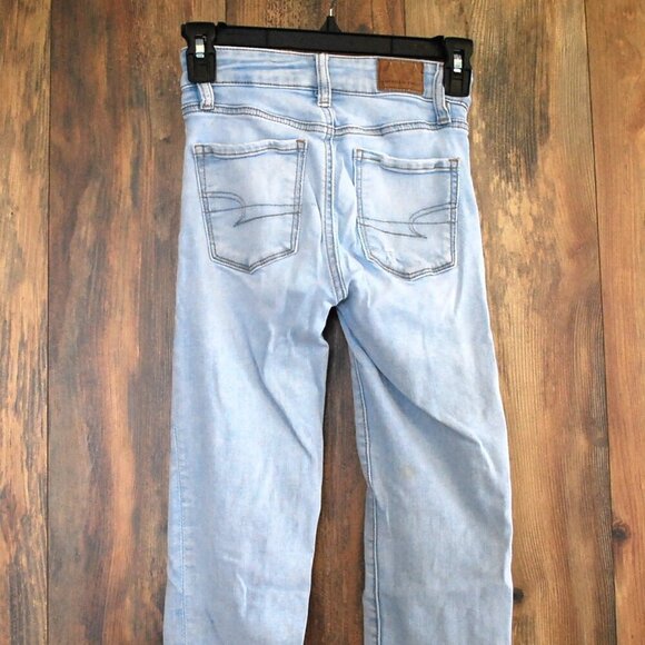 American Eagle Next Level Stretch Hi Rise Jegging Jeans 000 - Picture 1 of 10